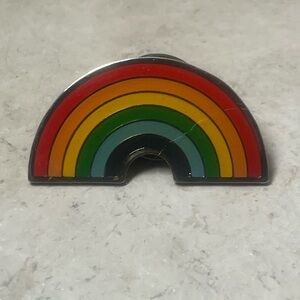 Vintage "Mother" Lucite  Rose Flower Brooch Pin